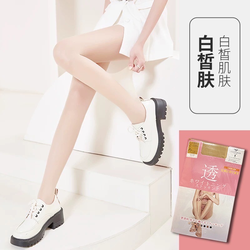 日系超透🍀「透」網紅絲襪 覓橘工廠 5D超薄天鵝絨防曬絲襪 啞光防勾絲 透膚絲襪 黑絲 超薄遮瑕透明絲襪 小紅書-規格圖9