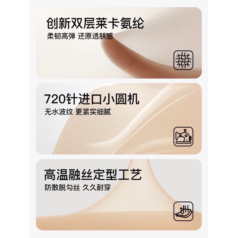 出清❤️鈕扣式光腿神器❤️720針 加絨雙層褲襪 黑絲加絨 光腿神器 小野和子 傲寒 茉尋 0D-細節圖7