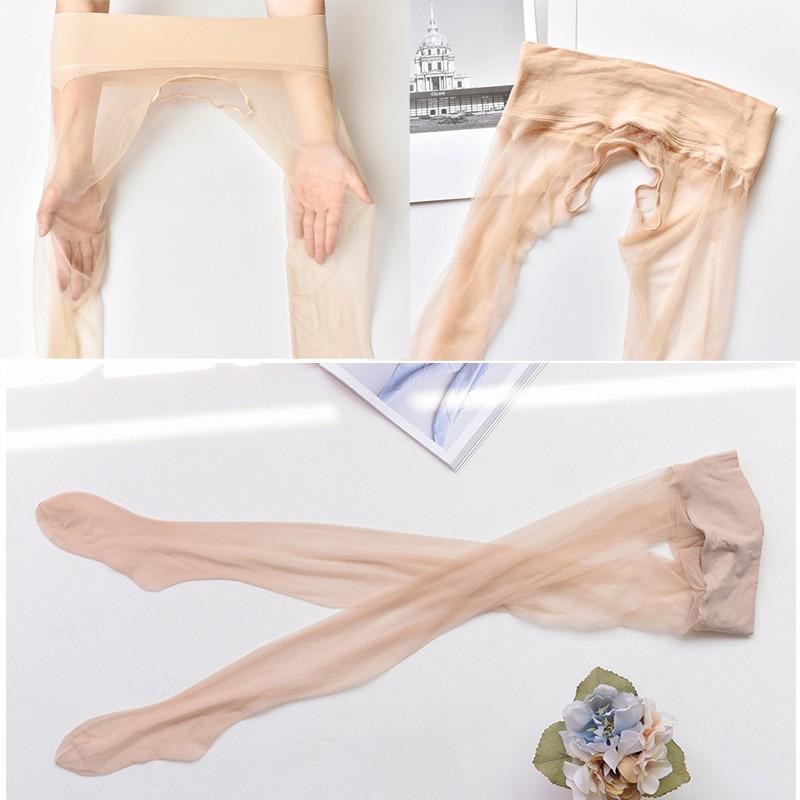 大牌平替🩷3D透膚絲襪360無痕開襠 透膚黑絲襪 超薄絲襪膚色絲襪黑色絲襪空姐咖啡色免脱性感情趣 偽娘男性-細節圖9