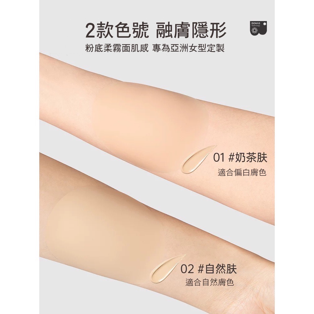 寶娜斯「融膚」無痕胸貼 ❤️ 粉底柔面 隱形胸貼 矽膠胸貼 透氣黏度高 泳裝禮服夏季穿搭必備-細節圖3