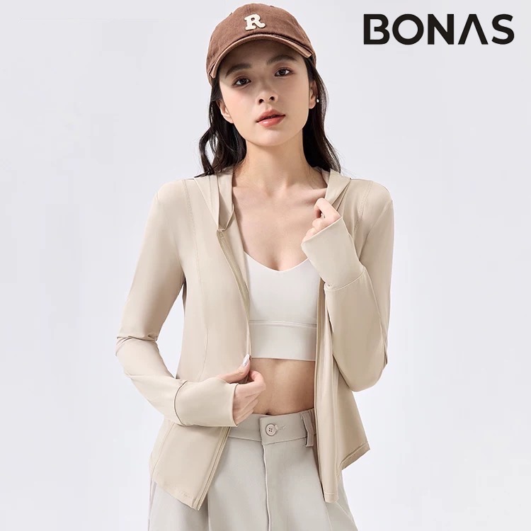 寶娜斯修身防曬外套❄️抗UV 防曬涼感外套 UPF50+ 連帽修身防曬外套 顯瘦降溫 阻隔紫外線 冰絲降溫-規格圖9