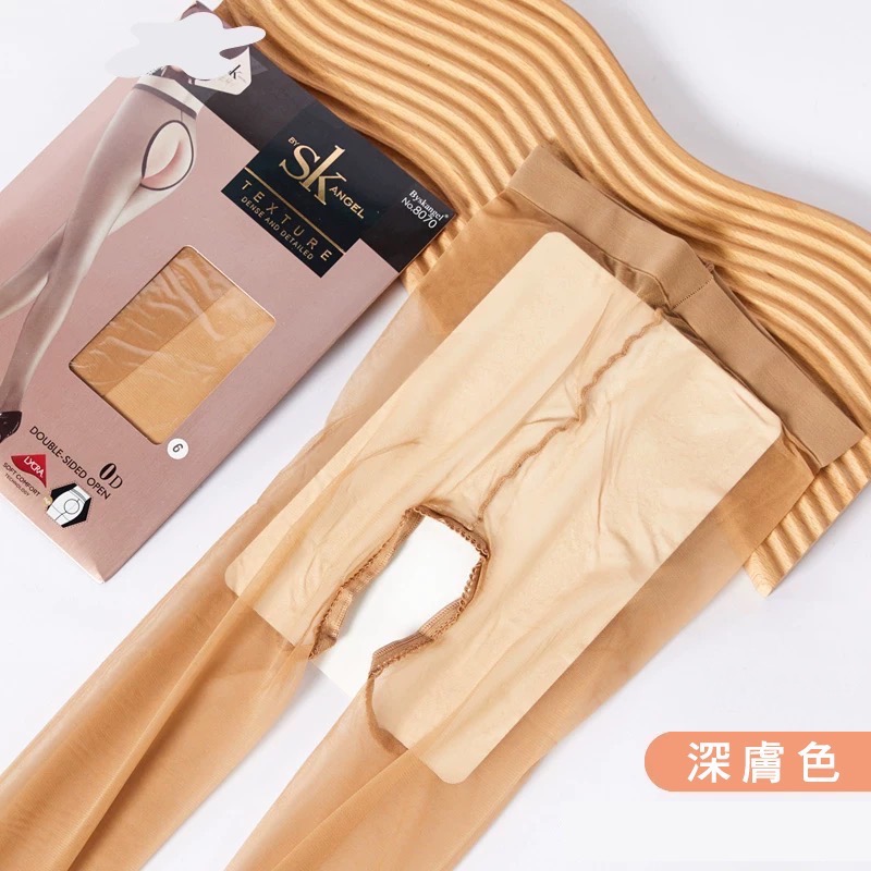 SK經典開襠 💜 0D一線襠開襠 中高腰 9色可選 高彈性透膚絲襪 絲滑 綾淶覓 sk絲襪 sk angel-規格圖9