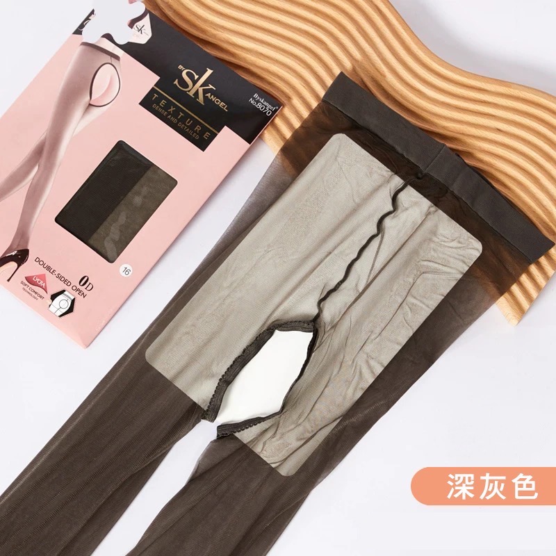SK經典開襠 💜 0D一線襠開襠 中高腰 9色可選 高彈性透膚絲襪 絲滑 綾淶覓 sk絲襪 sk angel-規格圖9
