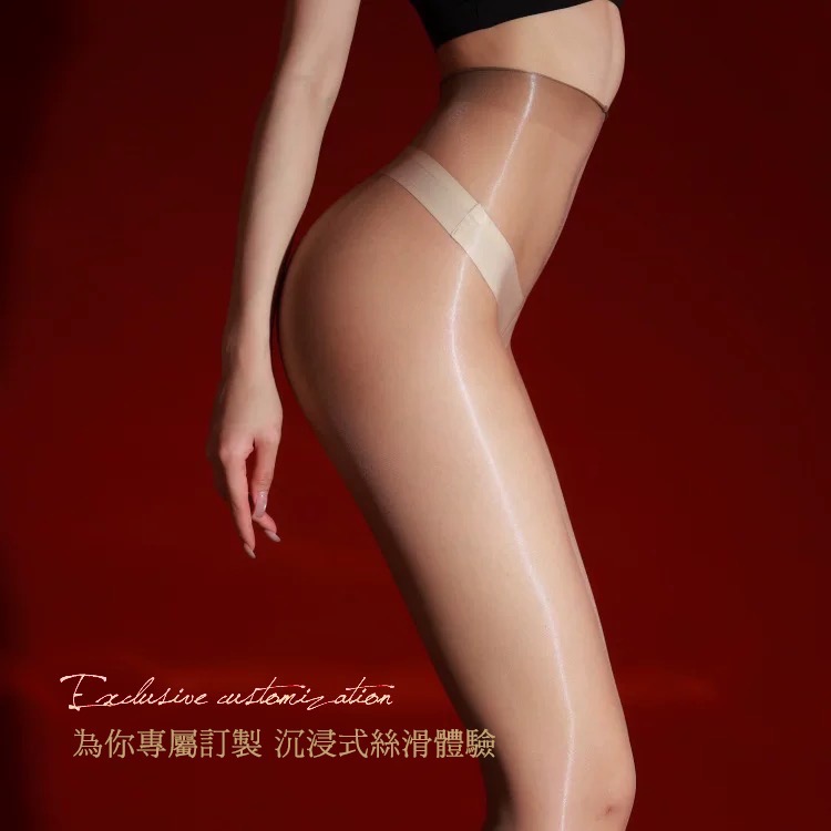 珞櫻 大碼 💜 3D T襠極光絲襪 8557 高個子絲襪 絲滑油亮絲襪 透膚 偽娘 極光絲襪-細節圖7
