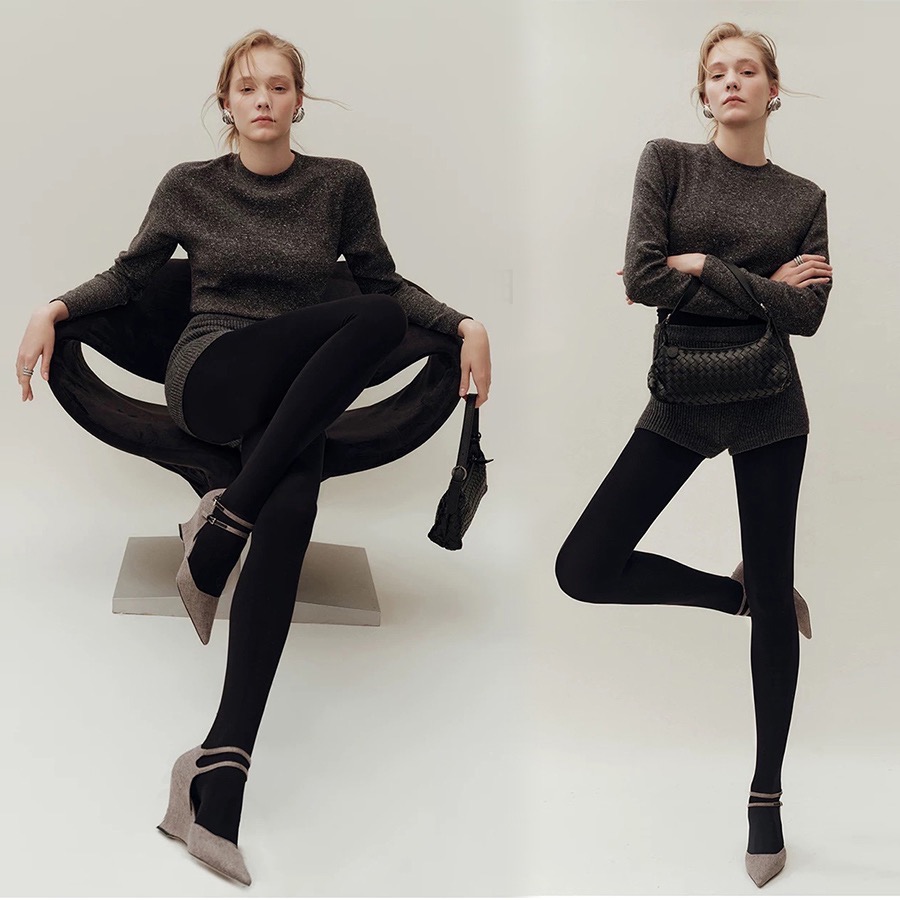 寶娜斯經典款 ❤️ 多種厚度黑色褲襪 80D 200D 480D 不加絨褲襪 顯瘦微壓 修飾腿型 百搭秋冬褲襪-細節圖7