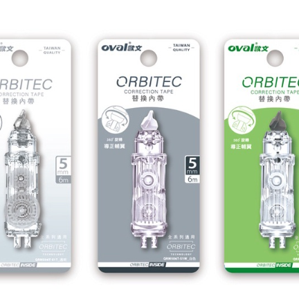 歐文OVAL QDR-506 按鍵替換修正帶-細節圖2