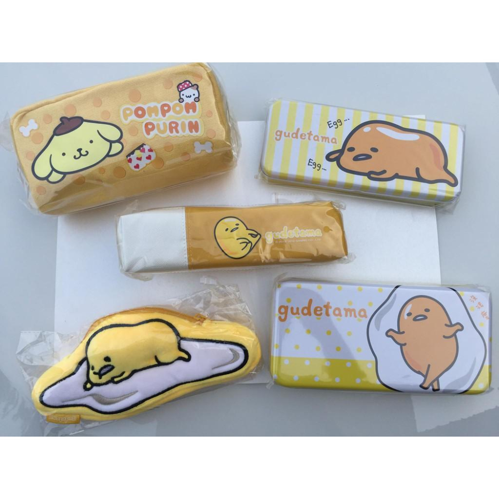 多款正版授權 蛋黃絨毛筆袋  鉛筆盒-細節圖2