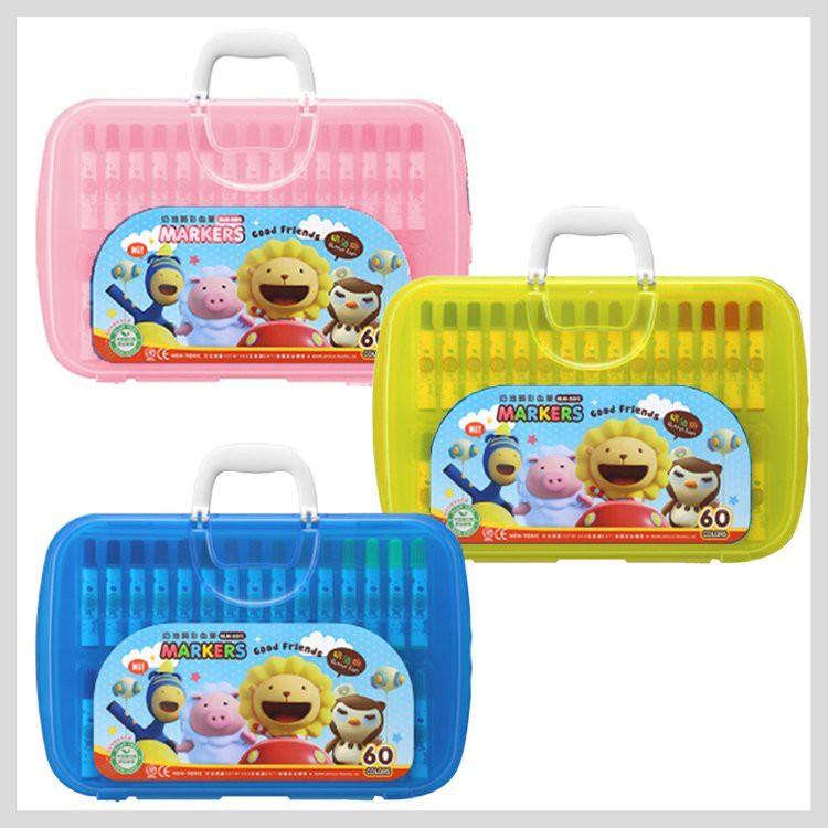 雄獅SIMBALION BLM-60 奶油獅彩色筆60色 (BLM-60B)-細節圖2