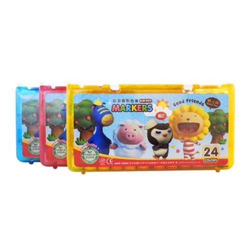 雄獅 BLM-24 奶油獅彩色筆24色 (BLM-24B)-細節圖2