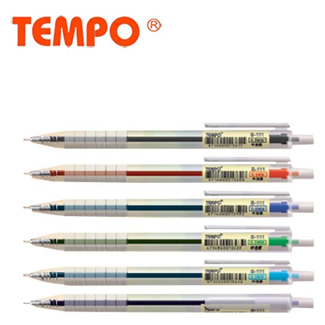 節奏TEMPO B-111 0.5 彩色中油筆 舒寫筆 0.5mm (12支入) 可自由配色-細節圖2