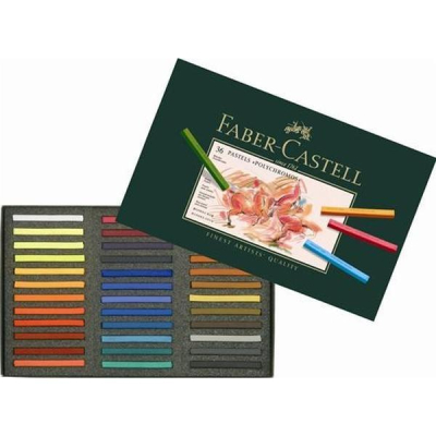 德國輝柏FABER CASTELL 128536 藝術家級粉彩條36色