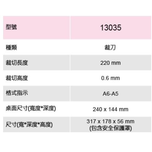 KW-triO 13035 A5可攜式相片文件裁紙機-細節圖3