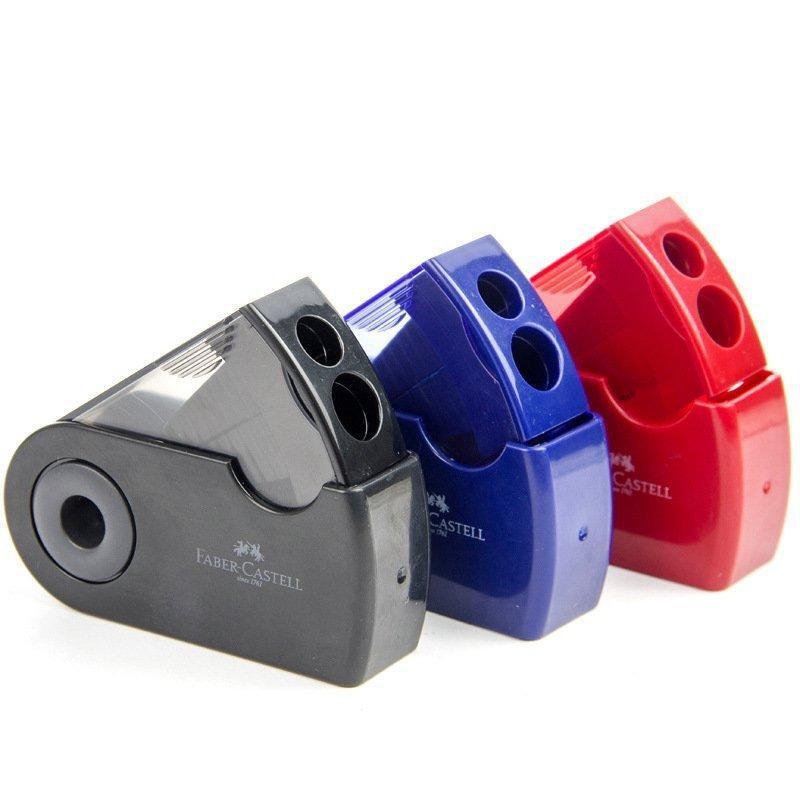 德國輝柏 Faber-Castell 182719 旋轉雙孔削鉛筆器 削鉛筆機-細節圖2