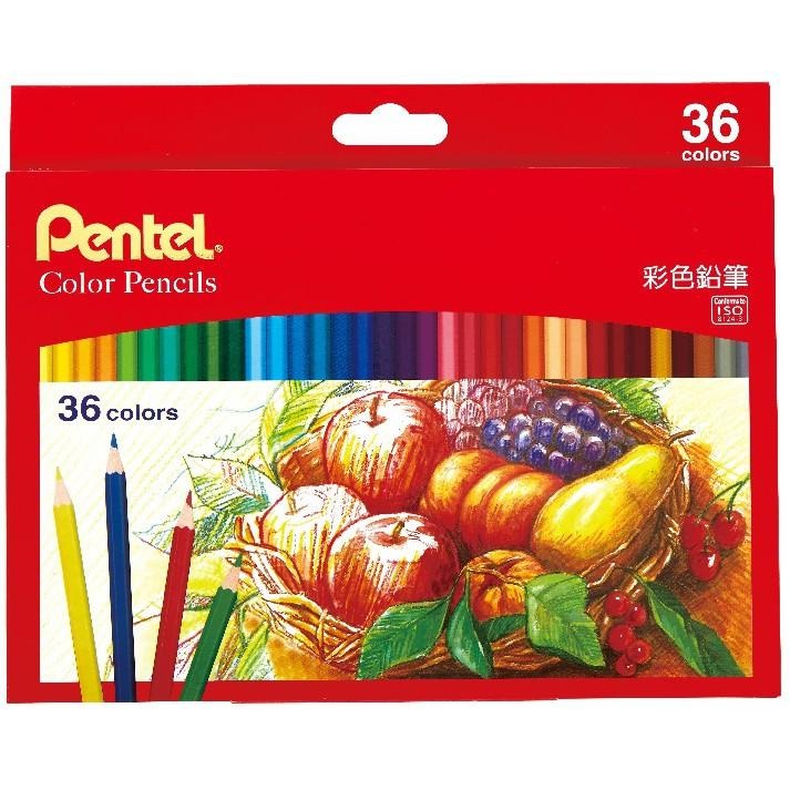 飛龍PENTEL CB8-12TH CB8-24TH CB8-36TH 彩色鉛筆 12色 24色 36色-細節圖3