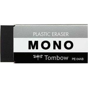 [日本] TOMBOW 蜻蜓牌 PE-01AB MONO 極黑橡皮擦 / PE-04AB MONO 極黑橡皮擦(大)-細節圖2