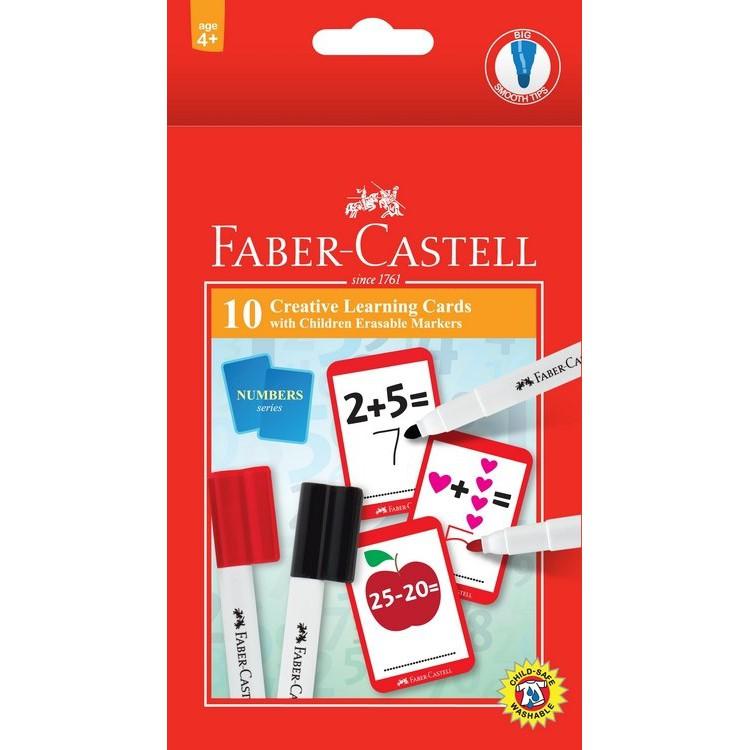 德國輝柏 Faber Castell 159280 兒童學習創意卡(數字) 親子遊樂 兒童學習-細節圖2