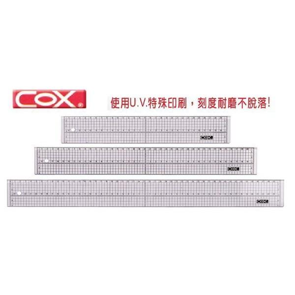 COX三燕 方眼壓克力切割直尺 50 / 60 / 70 / 100cm CD-501 CD-601 CD-701切割尺-細節圖2
