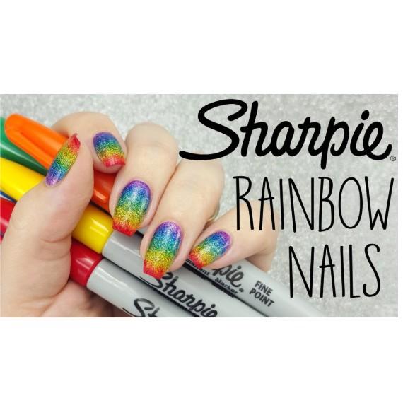 美國 Sharpie Fine 30001-8 萬用筆 1mm (粗字) 簽字筆 奇異筆 麥克筆 速乾 無毒-細節圖2