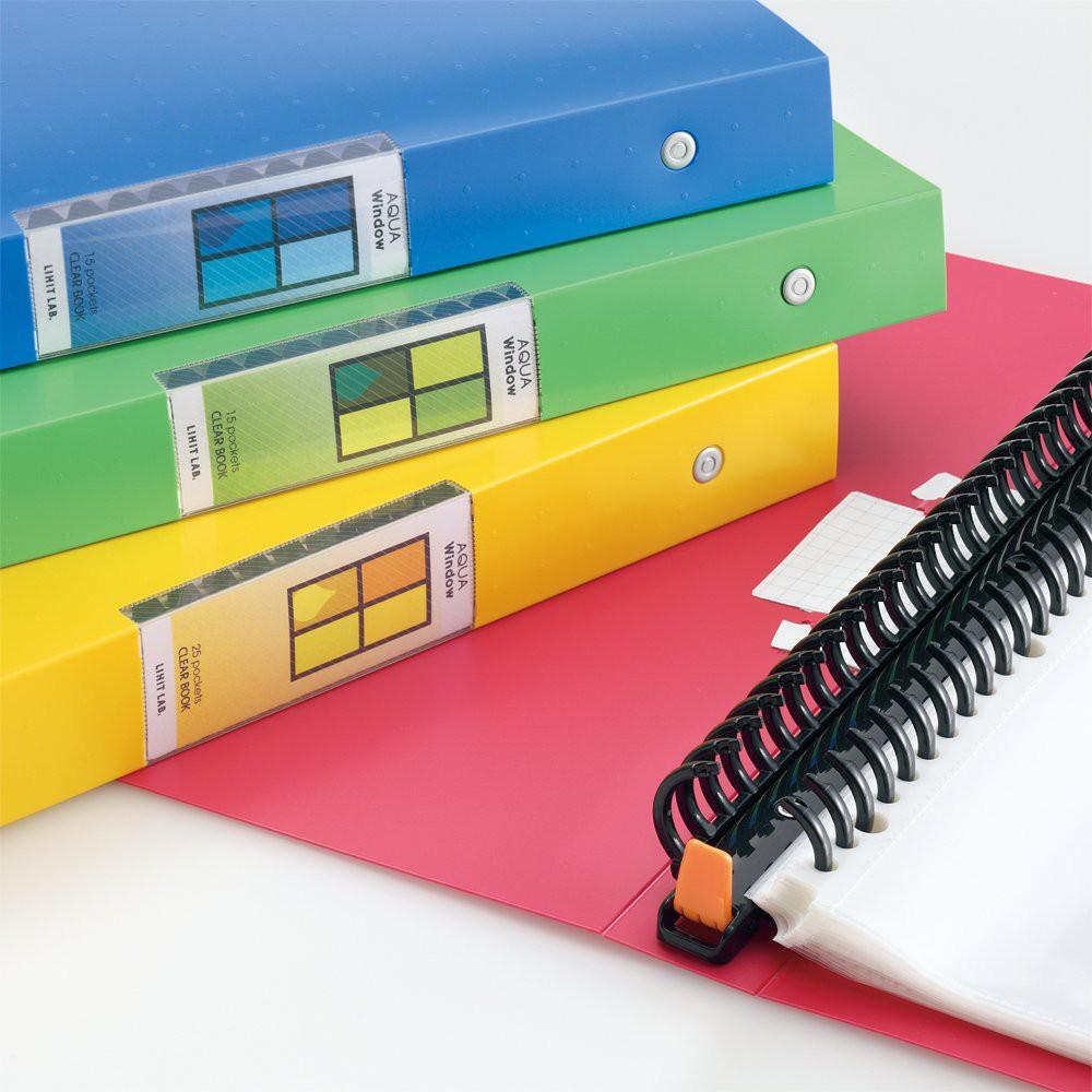 日本 LIHIT LAB. N-5071 30孔活頁資料本 資料夾 (含15張內頁)-細節圖2