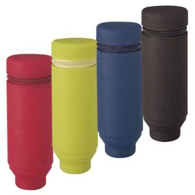 日本 LIHIT LAB. A-7692 多功能筆袋 圓型伸縮筆袋 筆筒 化妝包-細節圖2