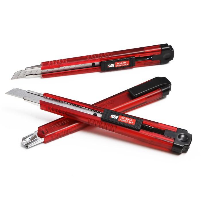 SDI手牌 0416D-T 透明小美工刀 OPP袋包裝-細節圖2