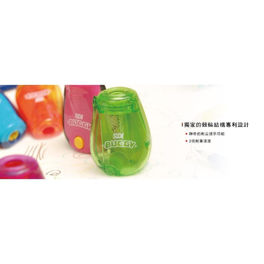 SDI 手牌 0121J 0122J 0123J 蟲蟲樂團 削鉛筆器 削鉛筆機 (一般鉛筆 / 大筆專用)-細節圖2