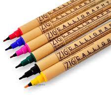 吳竹Kuretake MS-8400/6V 金屬色系 雙頭平頭麥克筆 6色一盒 2mm 3.5mm-細節圖2