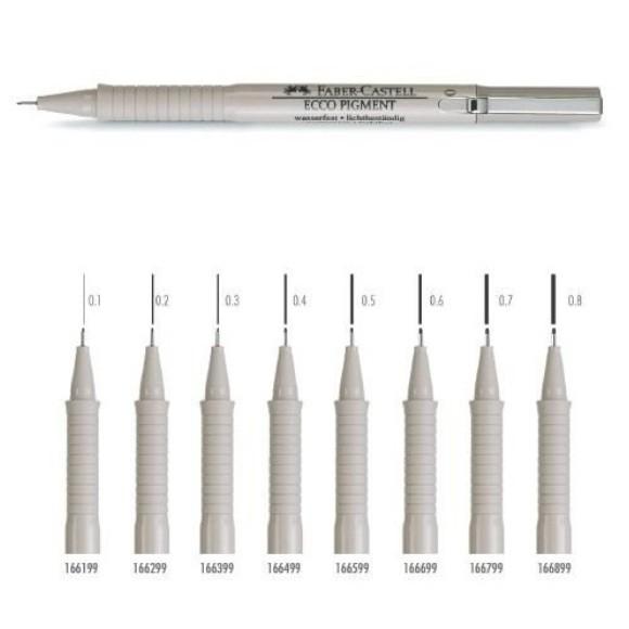 德國輝柏 Faber-Castell ECCO PIGMENT 代針筆 (黑)-細節圖2