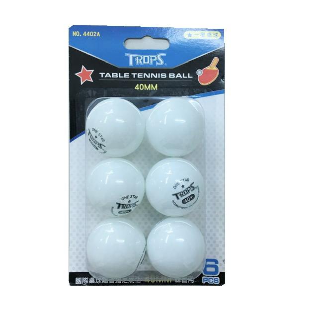 成功 一星桌球 桌球 3入 / 6入裝 [橘 / 白] 標準規格 國際桌球協會指定規格 / 二星桌球6入 (橘)-細節圖3