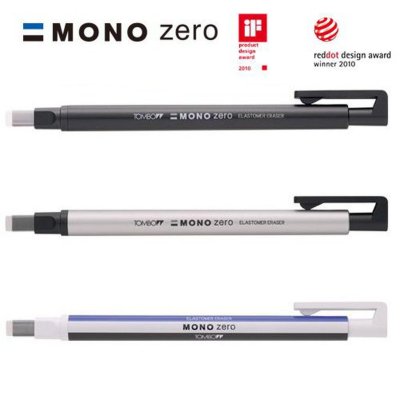 蜻蜓 TOMBOW EH-KUS MONO zero 細字筆型橡皮擦 角型 / ER-KUS 細字筆型橡皮擦 角型替芯