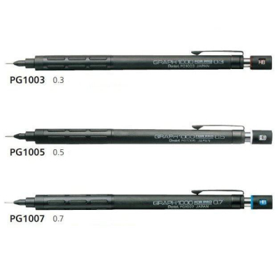 Pentel飛龍 PG1003 PG1005 PG1007 製圖自動鉛筆 0.3 0.5 0.7mm
