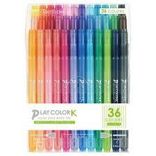 TOMBOW 蜻蜓 GCF-011/012/013 PLAY COLOR K 雙頭彩色筆 12色 / 24色 / 36色-細節圖3