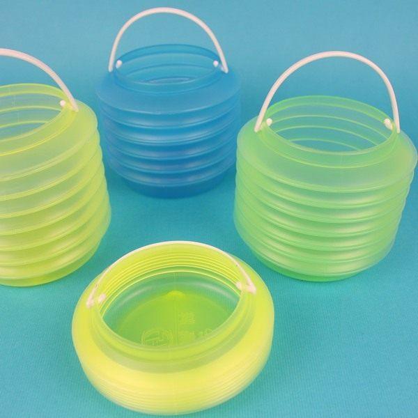 雷鳥 LT-003 伸縮筆洗筒 手提伸縮筆洗筒 繪畫用水袋 [台灣製]-細節圖3