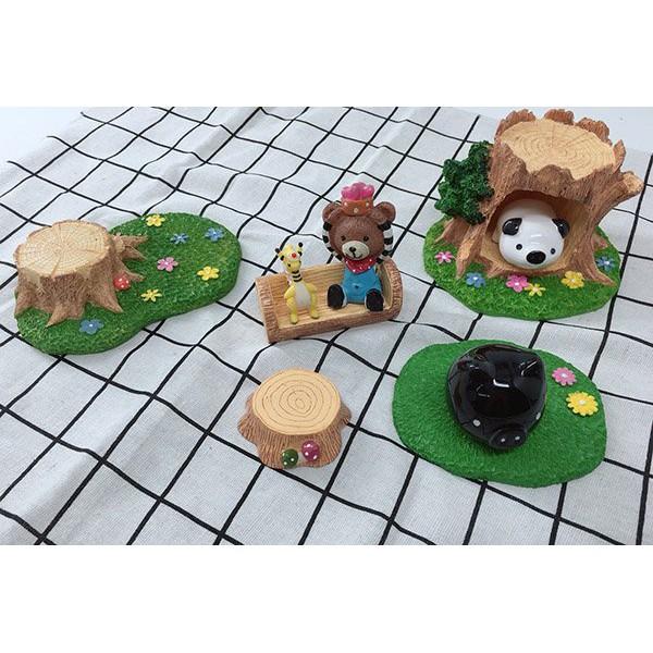 力韋 LW-8401 療癒森林擺飾-草坪 森林擺飾 多肉植物盆栽 微景觀 袖珍屋 園藝造景 療癒小物-細節圖2