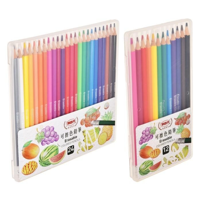 利百代 CC-865 可擦色鉛筆24色-細節圖4