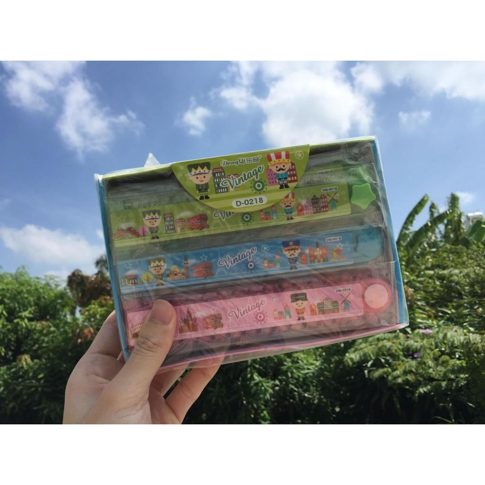 多樣式 卡通塑膠直尺 15cm 15公分 / 30公分 30cm / 彩色摺疊式直尺 30cm (摺疊為15cm)-細節圖2