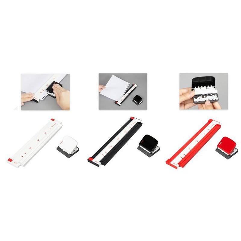 日本 CARL GP-2630 黑色多孔打孔機 A4 30孔 / B5 26孔 第三代打孔機-細節圖2