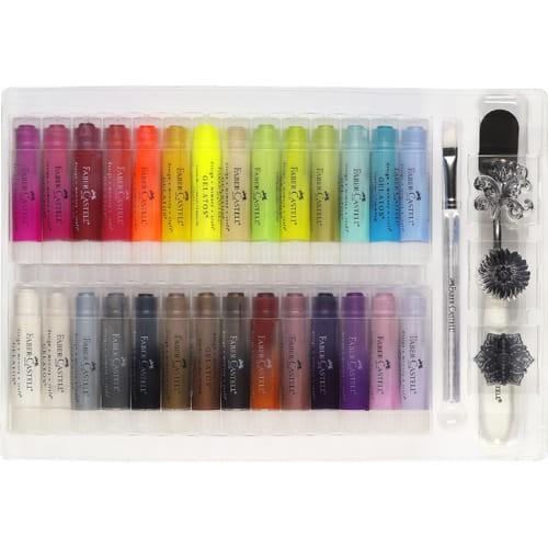 德國輝柏 Faber-Castell 121834 口紅水性蠟筆33項禮盒組-細節圖2