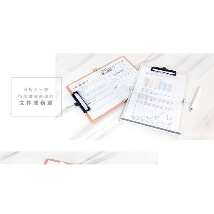 力大牌 ABEL 66236 A4 隨行折疊板夾 可放置醫師袍口袋 醫護人員可用 摺疊後變A5 隨身板夾 文件夾 資料夾-細節圖5