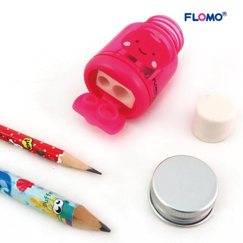 富樂夢 ER-6942 瓶型削筆器+橡皮擦-細節圖2