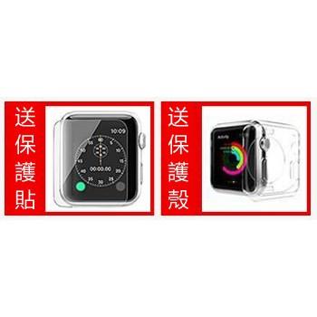 【HOC】Apple Watch 全系列通用尼龍編織錶帶-(送保護膜+透明錶殼)/蘋果手錶錶帶-細節圖6