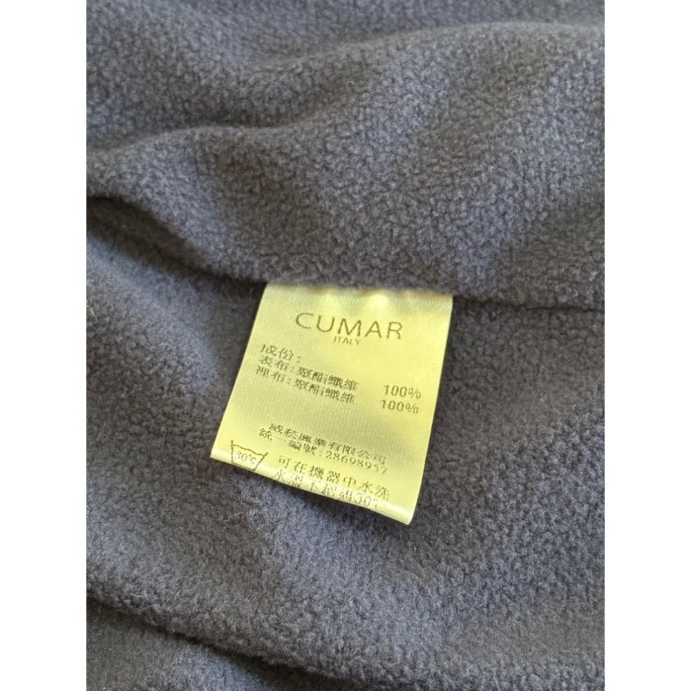 CUMAR 🇮🇹 湖水藍 青藍色 防風外套 鋪棉 保暖 內刷毛 夾克 非 羽絨外套 背心 uniqlo 連帽 上衣-細節圖5