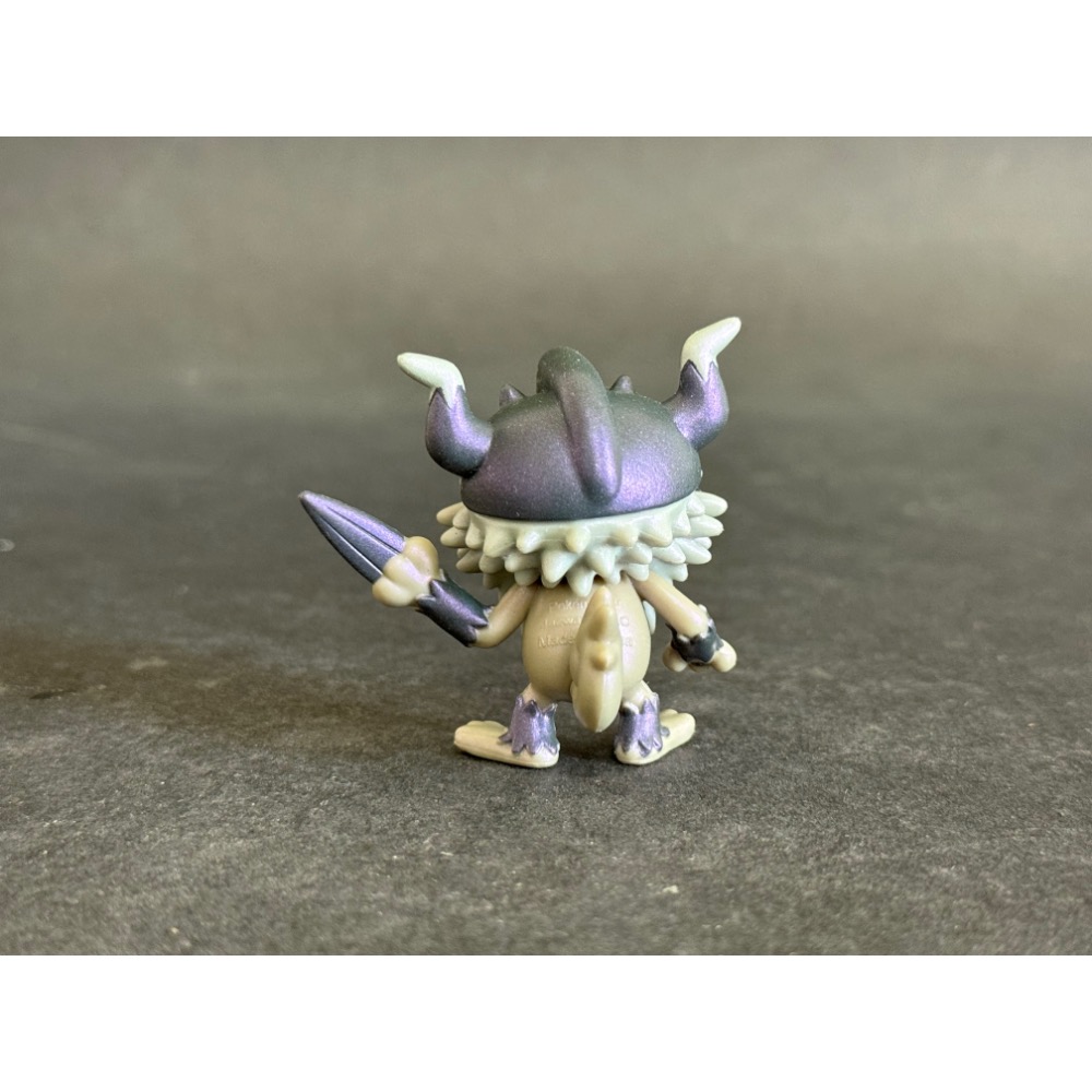 JAZWARES 寶可夢 美版 珠光色 喵頭目 公仔 吊卡 非 喵喵 喵老大 火箭隊 扭蛋 阿羅拉 生態球 指偶 球玩-細節圖4