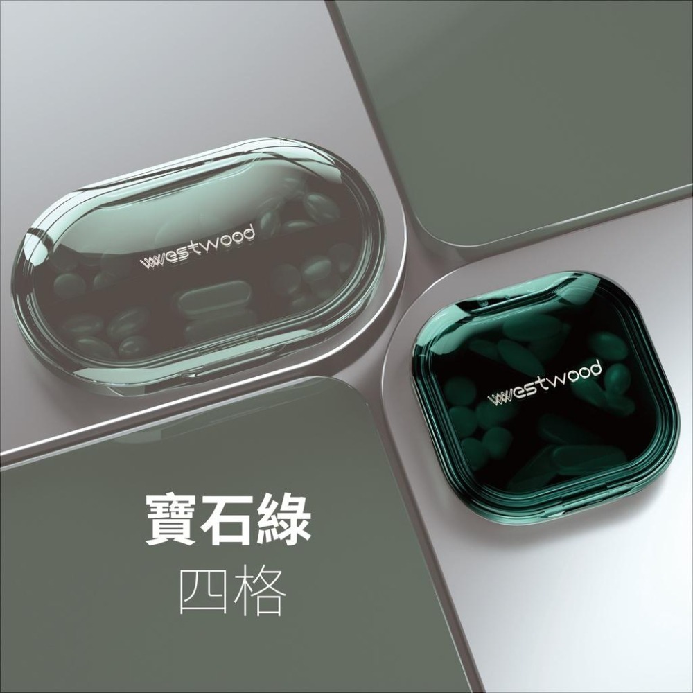 Tritan無毒迷你維他命盒／藥盒【0%BPA】-細節圖7