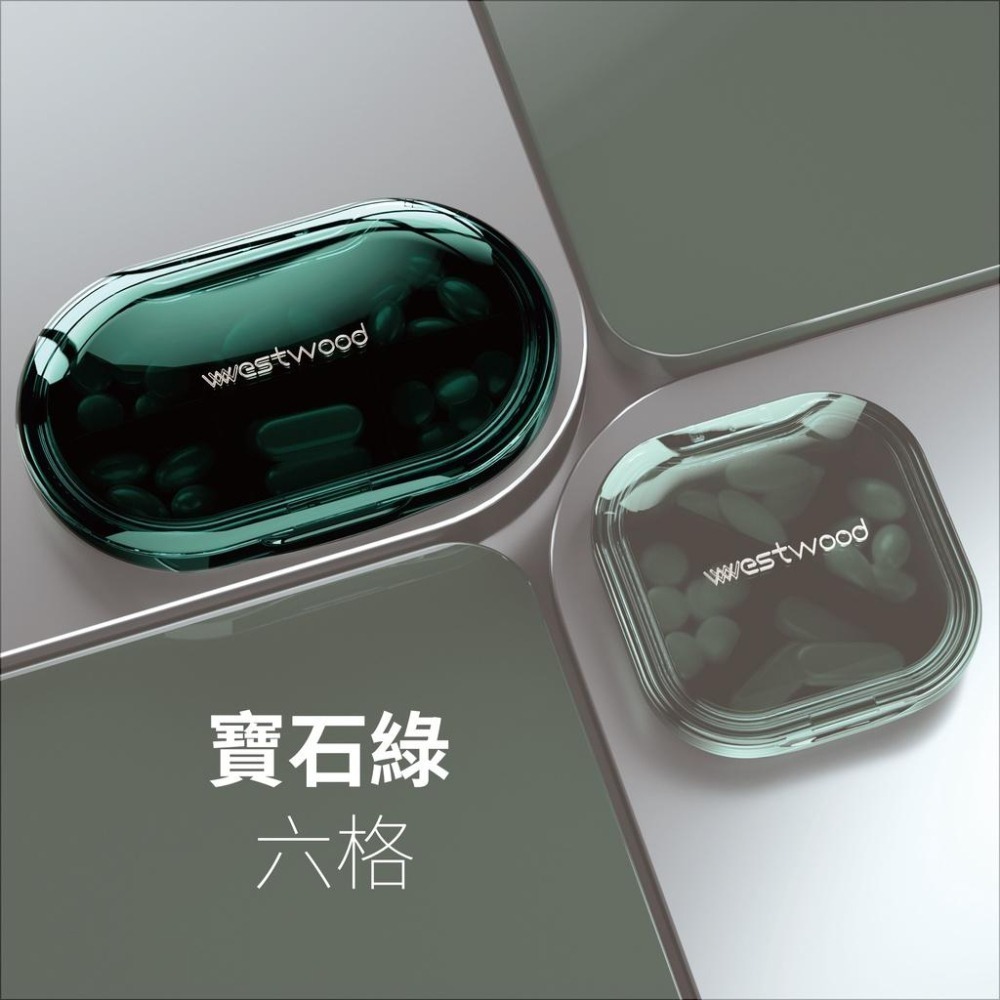 Tritan無毒迷你維他命盒／藥盒【0%BPA】-細節圖5