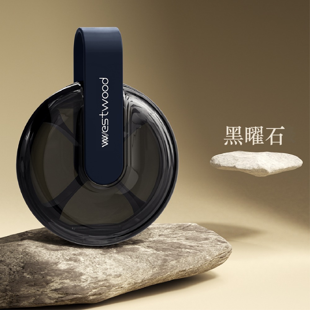 食品級PC 無毒圓形維他命盒四格／藥盒【0%BPA】-規格圖7