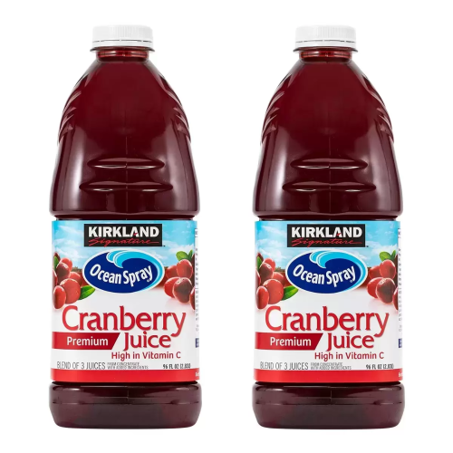 免運 Kirkland Signature 科克蘭 蔓越莓綜合果汁2.83公升X2入 #596444【杰洋好市多代購】