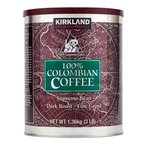 免運 科克蘭 哥倫比亞濾泡式咖啡 1.36公斤 #373327【杰洋好市多代購】