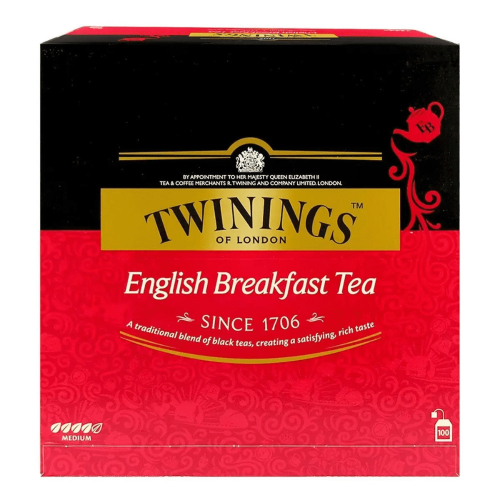 免運 Twinings 英倫早餐茶 2公克 X 100包 #85984【杰洋好市多代購】