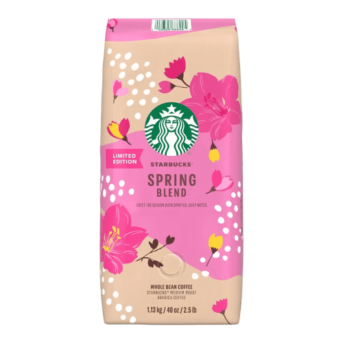 免運 Starbucks 春季限定咖啡豆 1.13公斤 #104660【杰洋好市多代購】
